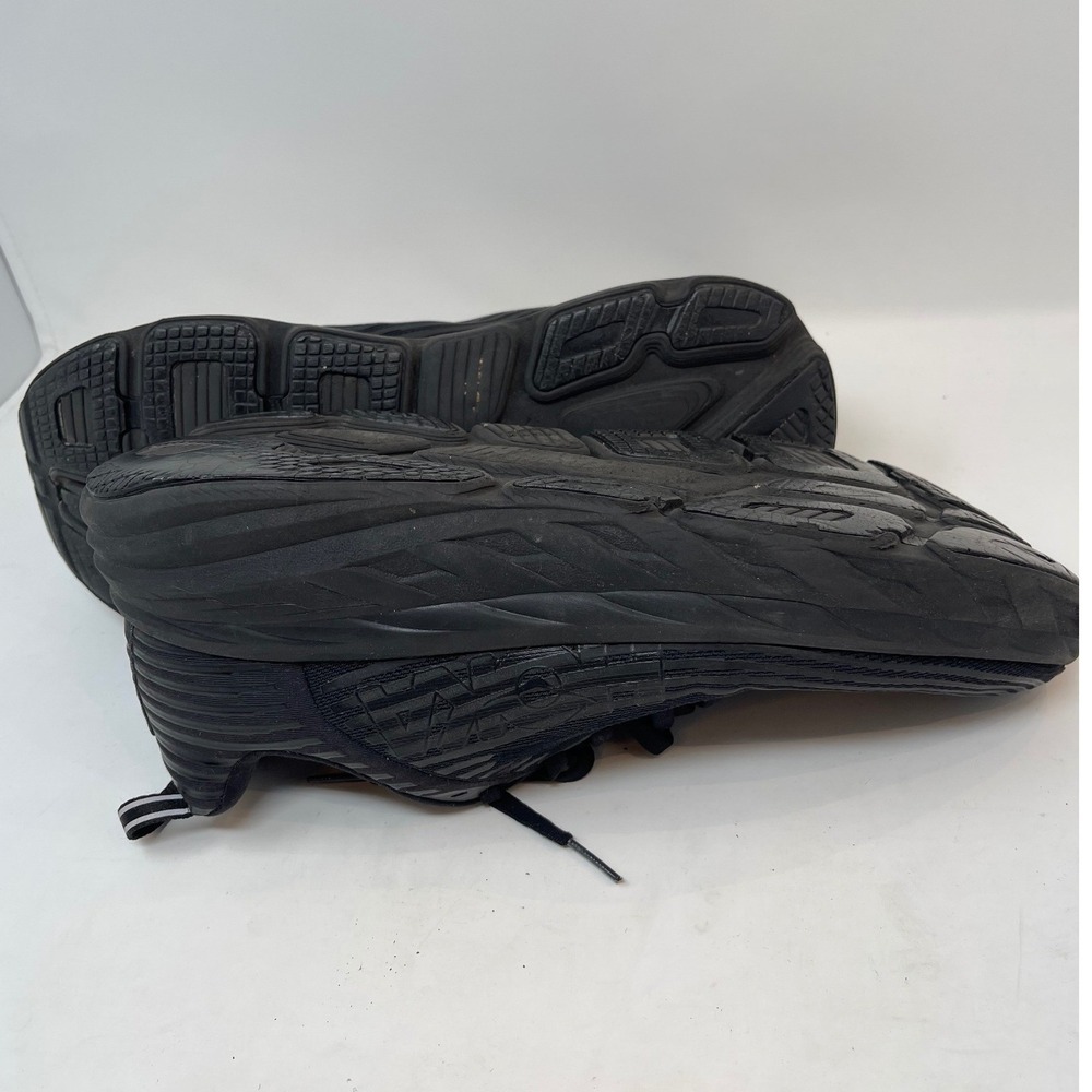 Hoka Bondi 7 Running Shoes Mens 11 Black Good Max Cushion Road Sneakers - Picture 9 of 11